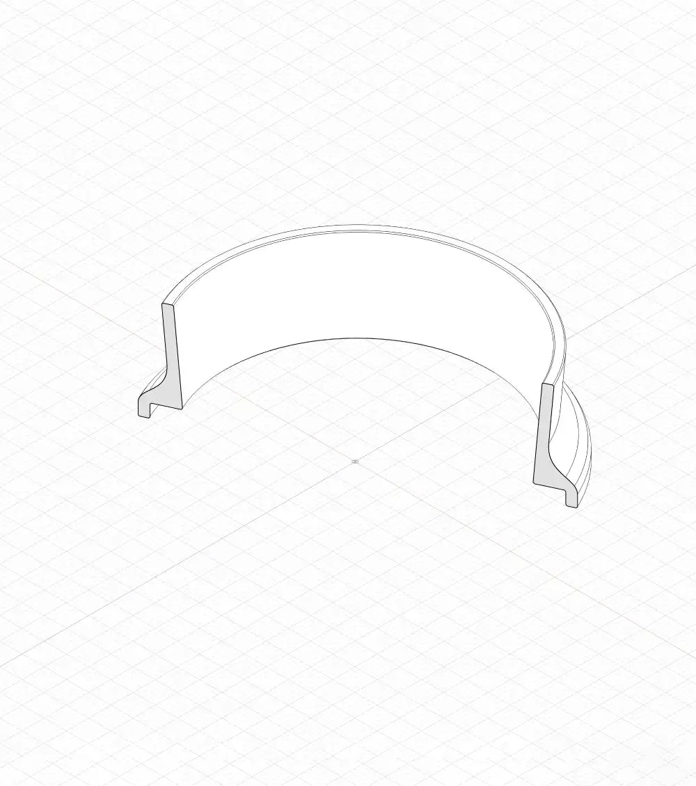 anillo de acero para canastas de espresso de 58mm