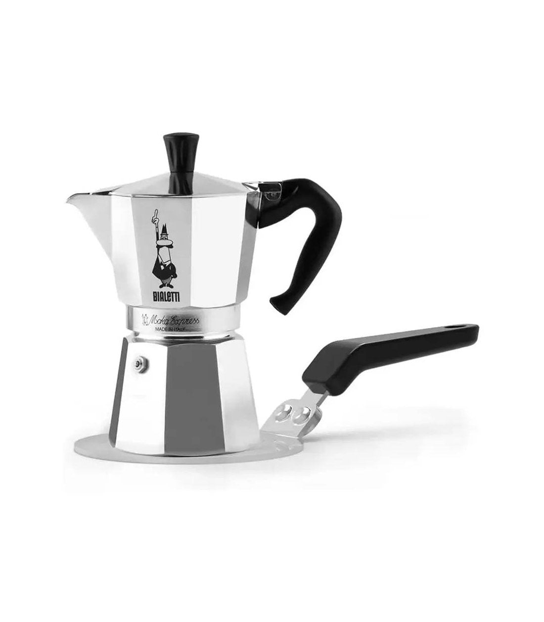 Adaptador para usar cafeteras italianas en placas de inducción Bialetti