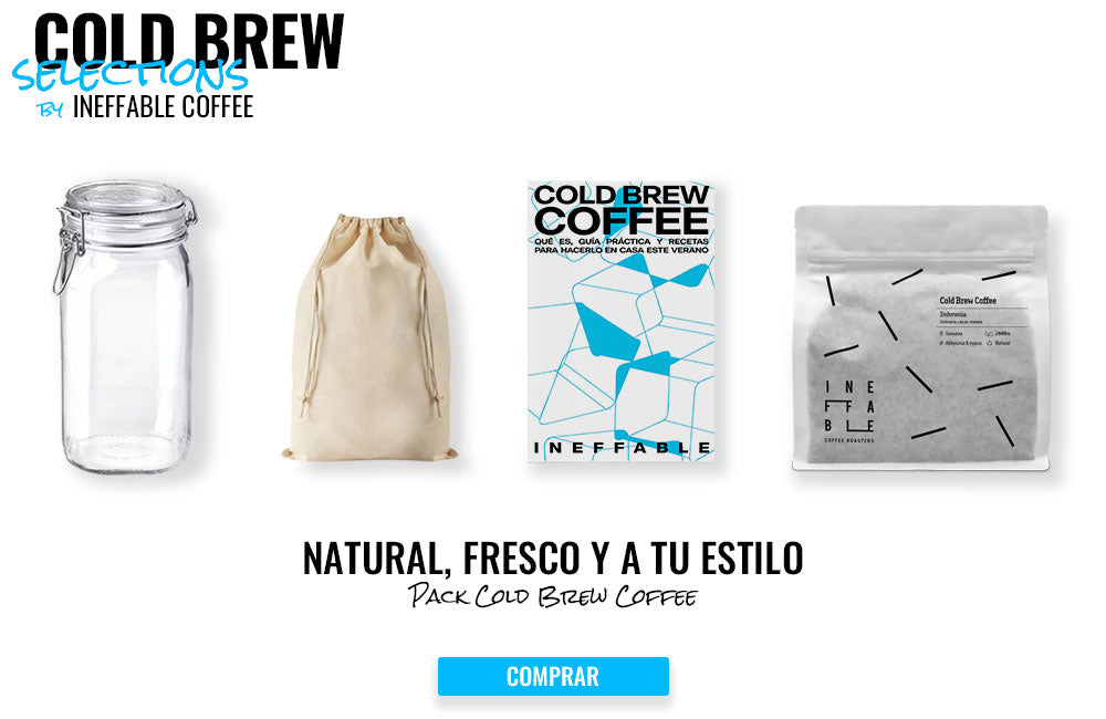 Pack café cold brew de Ineffable Coffee Roasters