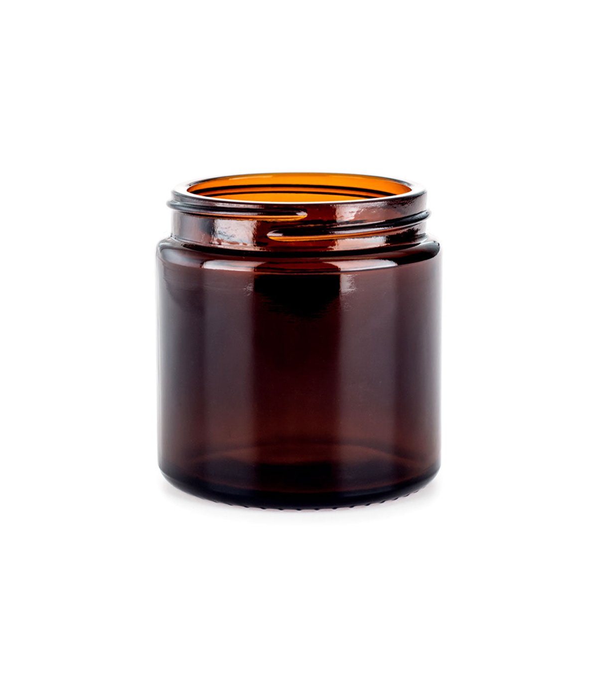 Recipiente para café de vidrio marrón para emplear con el molino comandante c40 mk4