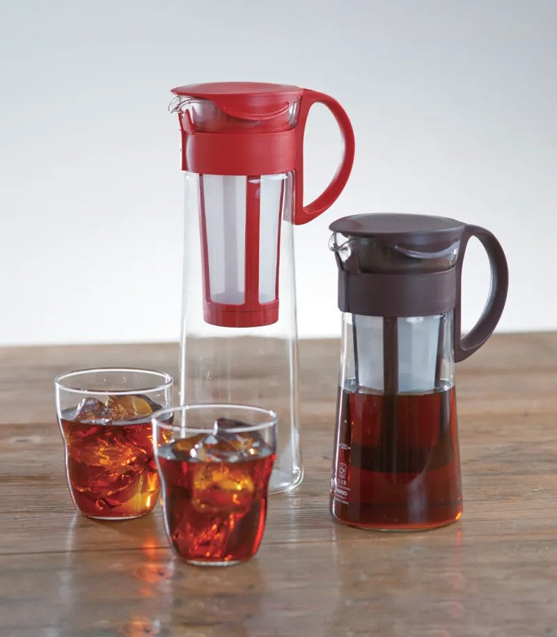 Cafetera de cristal y plástico para cold brew