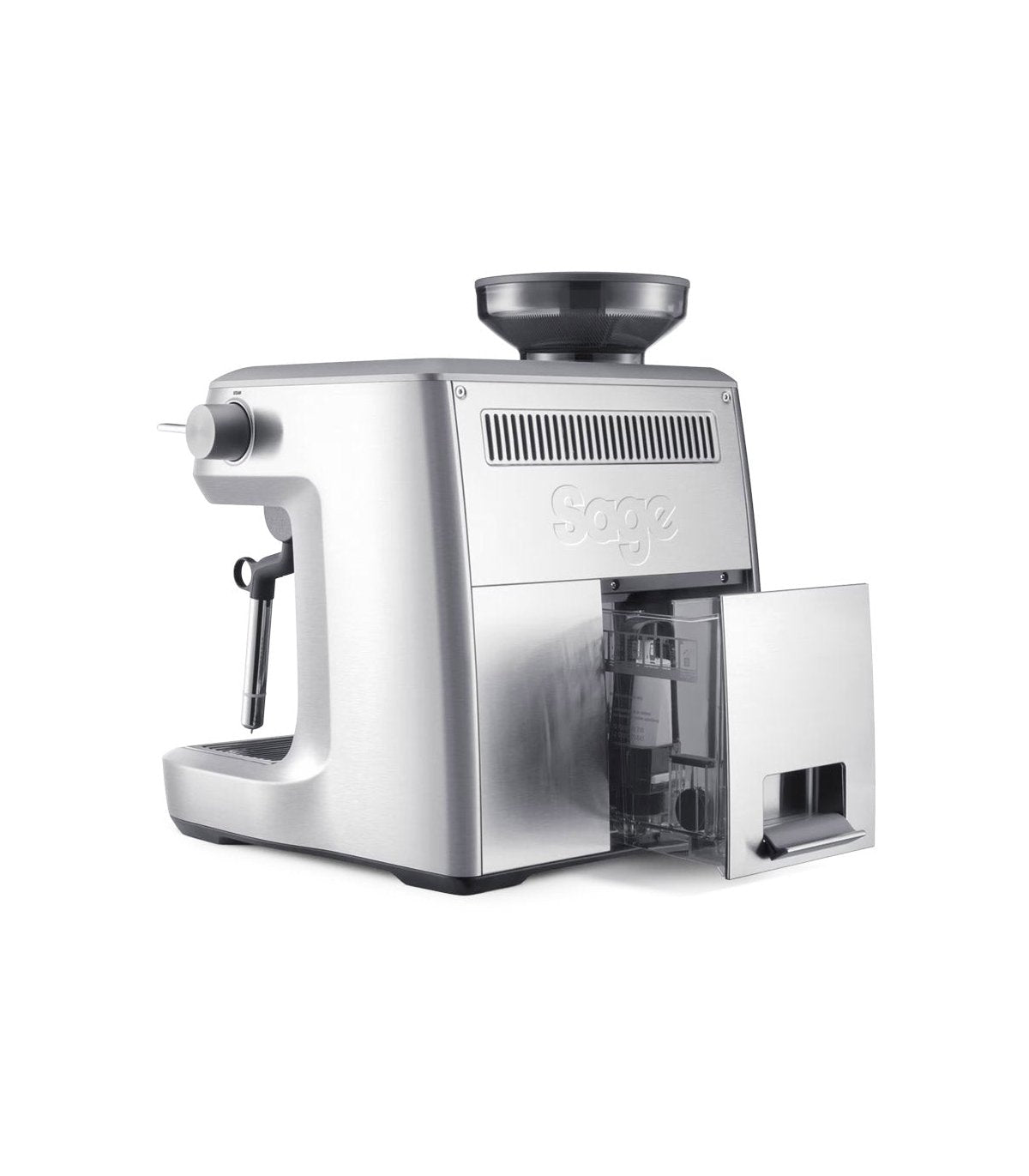 Cafetera para espresso automática sage the oracle plata