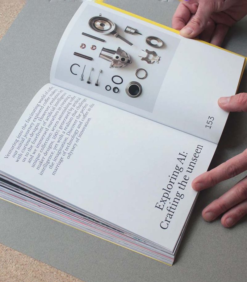 Detalle de la revista de café de especialidad solo magazine issue 11