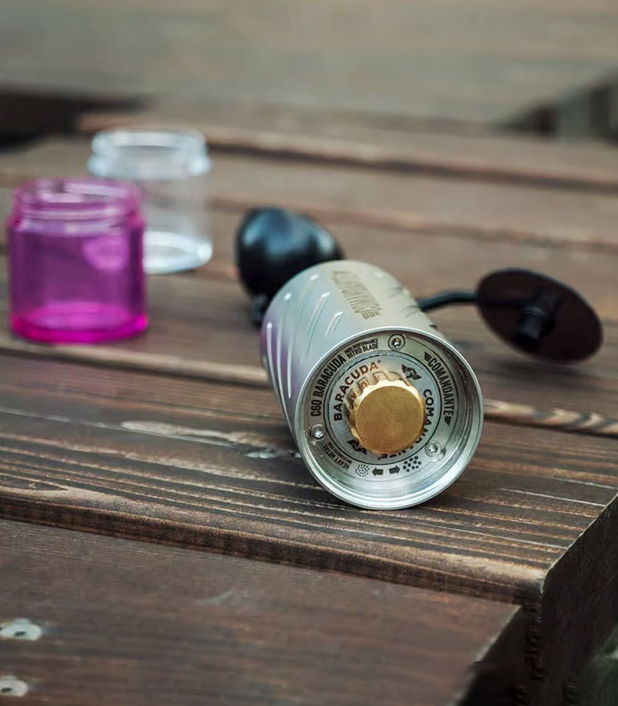 Molinillo de café baracuda velvet steel de la marca comandante