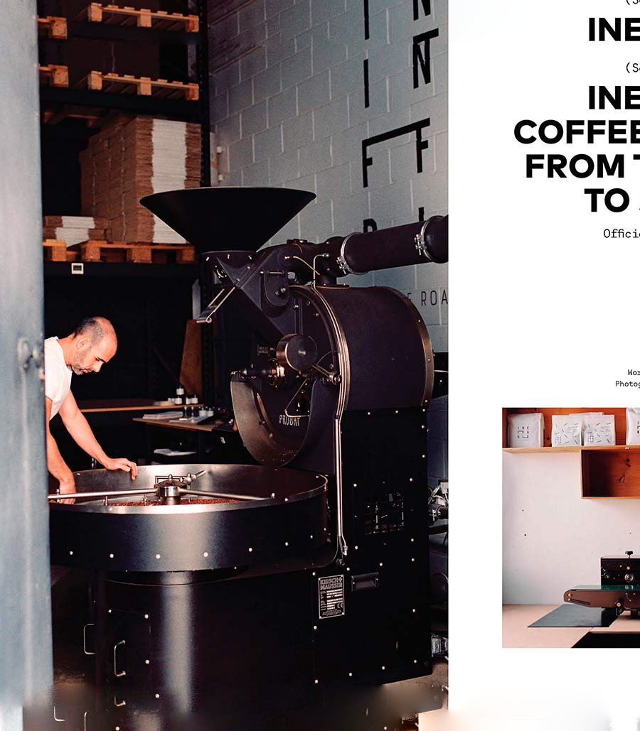 Entrevista a Ineffable Coffee Roasters para la revista SOLO magazine Issue 10