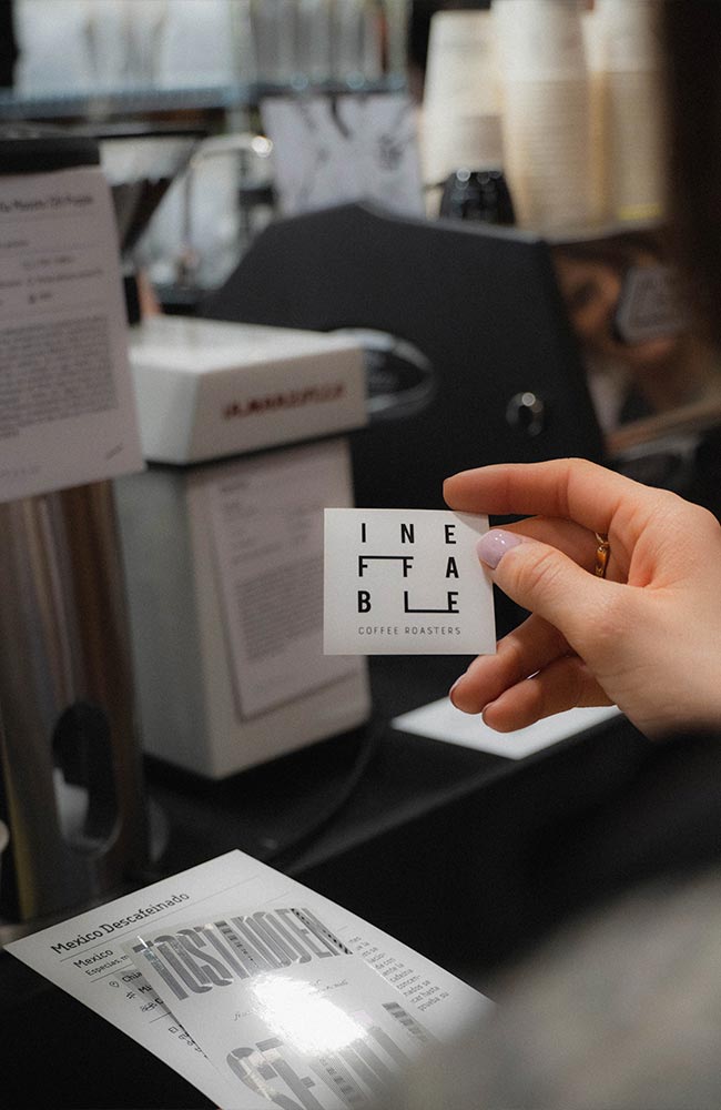 stand-de-ineffable-coffee-en-el-coffee-fest-de-madrid Merchandising de ineffable coffee roasters