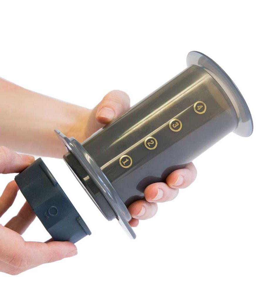 Filtro y tapa para AeroPress Fellow Prismo