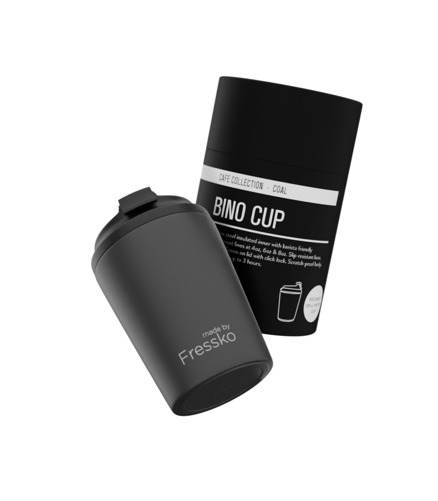 Termo para café Fressko Bino color Coal